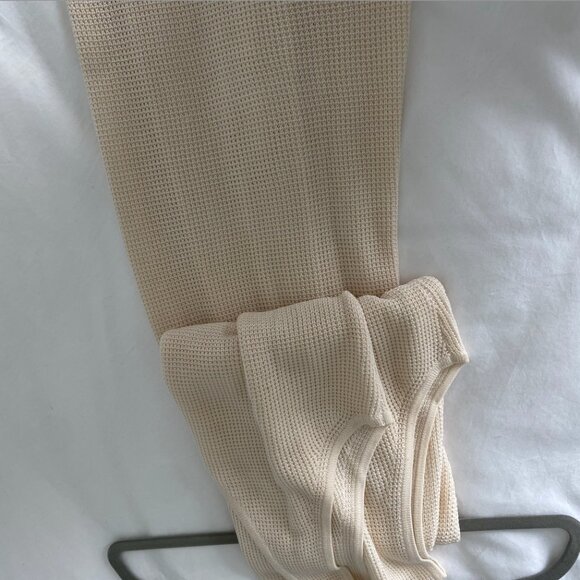 ZARA Sleeveless Waffle Weave Knit Dress SZ Medium - Picture 4 of 8